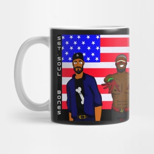 Rising Eagle Comics- Sergeant Soul and Bones Mug